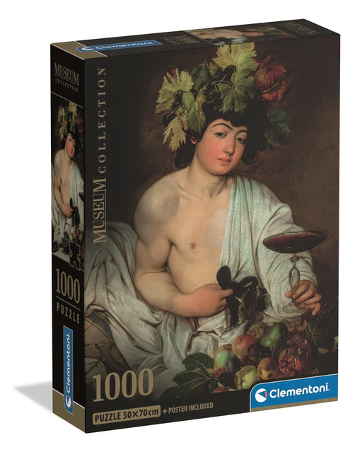 Clementoni - PZ1000: MUSEUM: BACCHUS - CARAVAGGIO Games & Toys