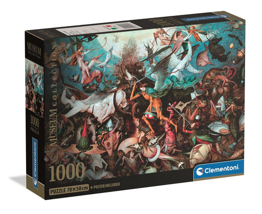 Clementoni - PZ1000: MUSEUM: THE FALL OF THE REBEL ANGELS Games & Toys