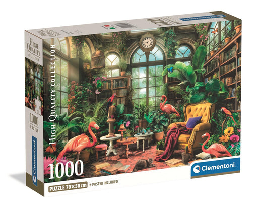 Clementoni - PZ1000: THE GREENHOUSE LIBRARY Games & Toys
