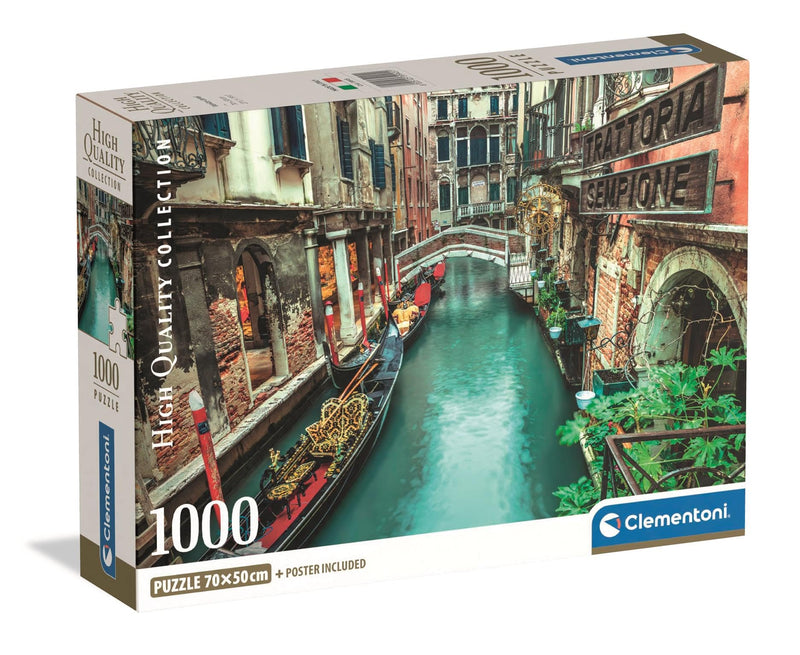 Clementoni - PZ1000: VENICE CANAL Games & Toys