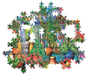 Clementoni - PZ500: THE GREENHOUSE CARETAKERS Games & Toys