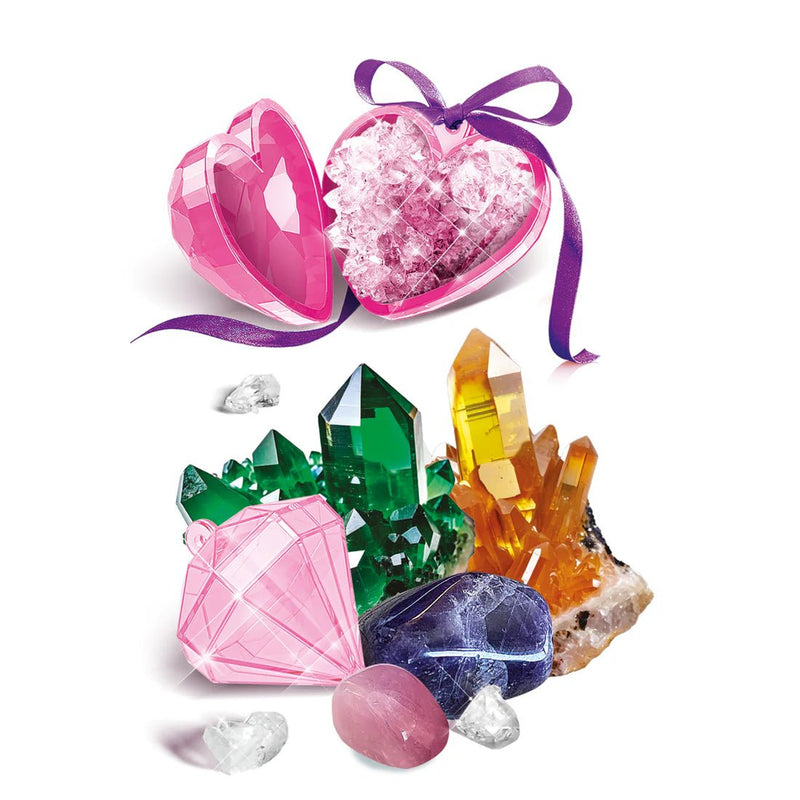 Clementoni - SCIENCE & JEU: LAB BIJOUX EN CRYSTAL Toys & Games