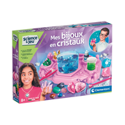 Clementoni - SCIENCE & JEU: LAB BIJOUX EN CRYSTAL Toys & Games