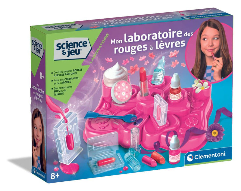 Clementoni - SCIENCE & JEU : LIPSTICK LABORATORY Toys & Games
