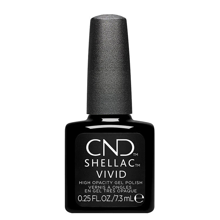 CND - SHELLAC Black Tuxedo VIVID 2025 Collection 0.25oz Beauty & Personal Care