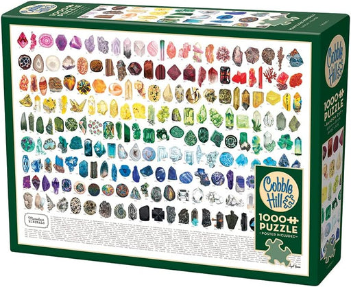 Cobble Hill - 1000 Piece Jigsaw Puzzle - Marvelous Minerals | Old Version Toys & Games