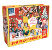Cobble Hill - 35 Piece Jigsaw Puzzle - Festive Farmyard Greetings | Old Version Toys & Games