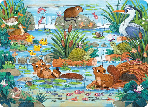 Cobble Hill - Pond Scene (tray) Toys & Games