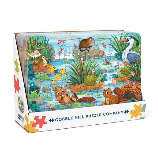 Cobble Hill - Pond Scene (tray) Toys & Games