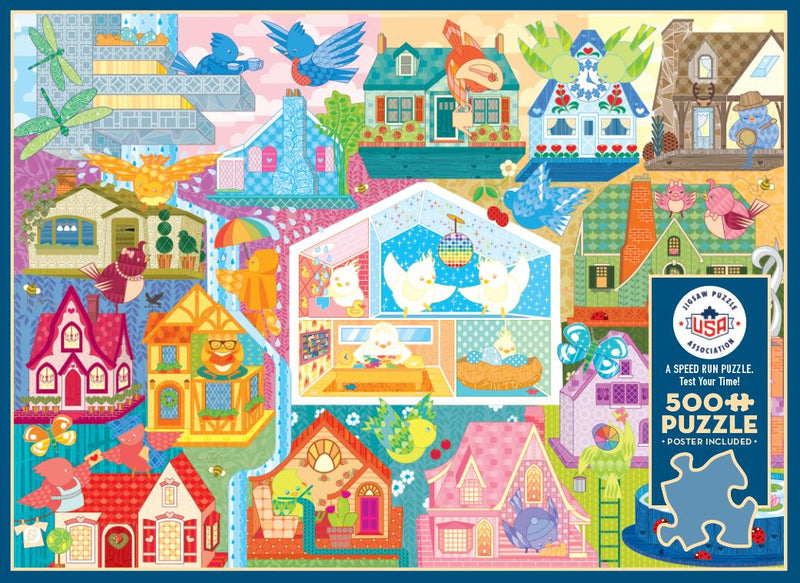 Cobble Hill - Rainbow Birdies Toys & Games