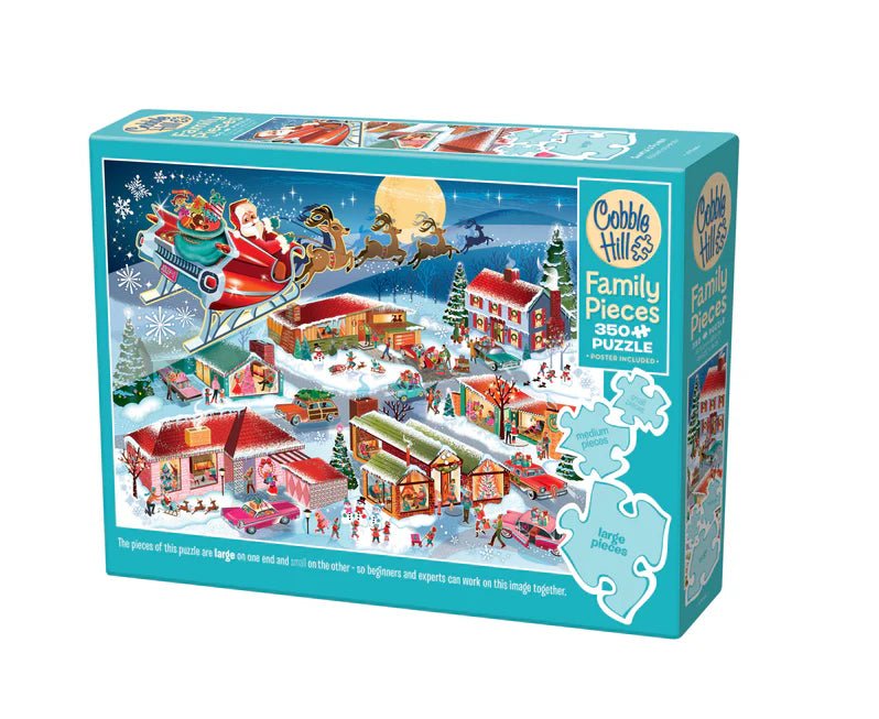 Cobble Hill - Santa's Flyby (Family) Games & Toys