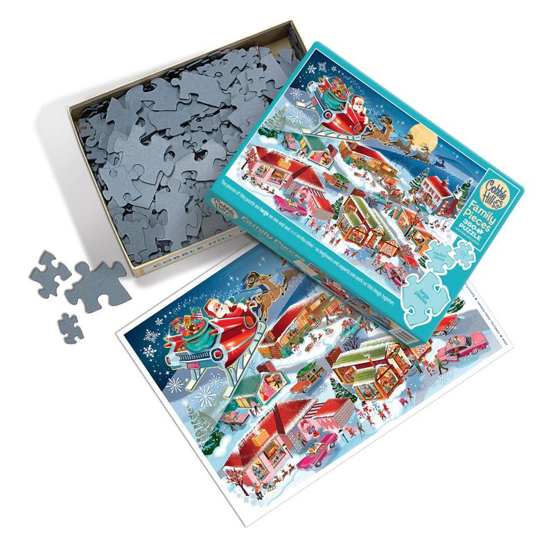 Cobble Hill - Santa's Flyby (Family) Games & Toys