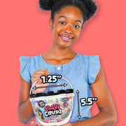 COMPOUND KINGS Fluffy Butter Cloudz Compound Bucket For Girls & Boys | Sensory Toys | Non - Toxic & Non - Sticky | Stress Re Toys & Games 13.40 Oz Marshmallow