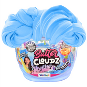 COMPOUND KINGS Fluffy Butter Cloudz Compound Bucket For Girls & Boys | Sensory Toys | Non - Toxic & Non - Sticky | Stress Re Toys & Games 13.40 Oz Strawberry / Blueberry