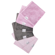 Copper Pearl - 6 - Pack Washcloths Set Baby & Toddler Lily Colorful