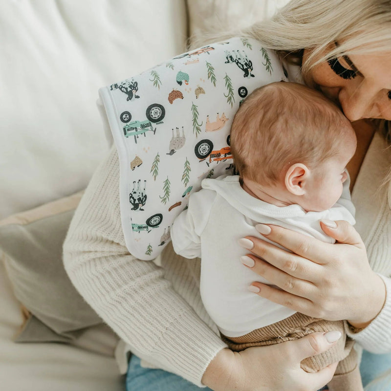 Copper Pearl - Burp Cloth Mother & Baby Wild