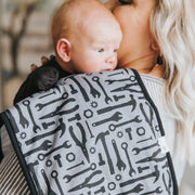 Copper Pearl - Burp Cloth Mother & Baby Wild