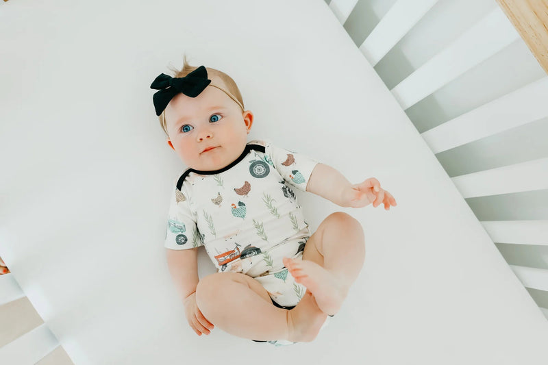 Copper Pearl - Short Sleeve Bodysuit Apparel & Accessories Jo