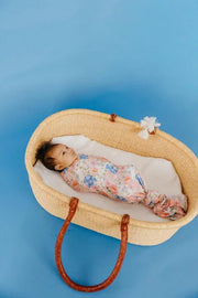 Copper Pearl - Swaddle Blanket Baby & Toddler Floral Penelope