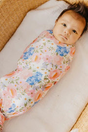 Copper Pearl - Swaddle Blanket Baby & Toddler Floral Penelope