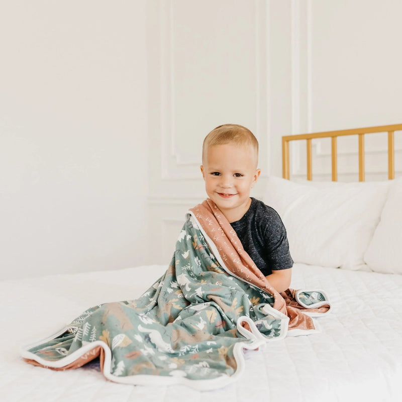 Copper Pearl - Three - Layer Quilt Mother & Baby Wild