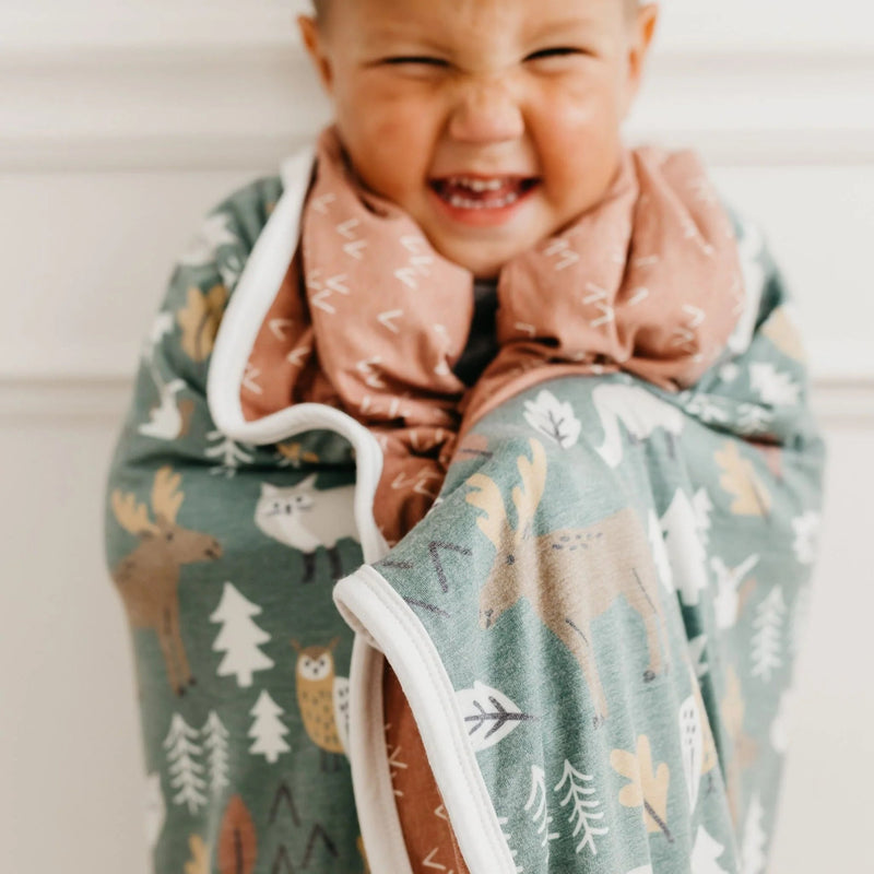 Copper Pearl - Three - Layer Quilt Mother & Baby Wild