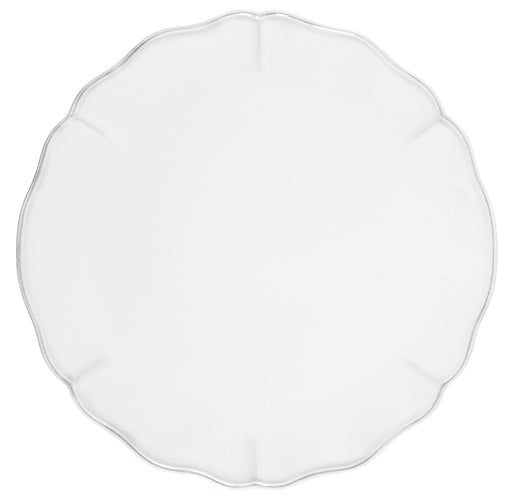 Costa Nova - Alentejo White Charger Plate/Platter Home & Kitchen