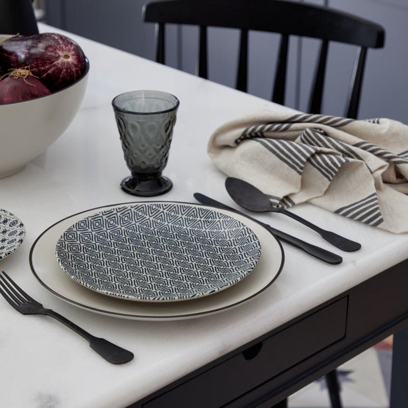 Costa Nova Augusta Salad and Dessert Plate Home & Kitchen Natural Singl