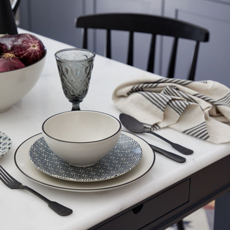 Costa Nova Augusta Salad and Dessert Plate Home & Kitchen Natural Singl