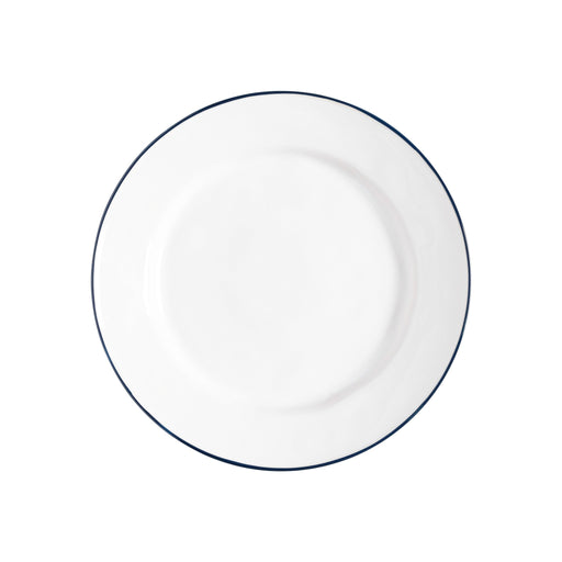 Costa Nova - Beja White Blue Dinner Plate Home & Kitchen