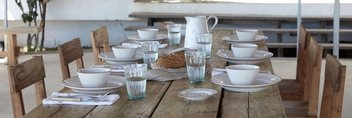 Costa Nova - Beja White Blue Pitcher Home & Kitchen