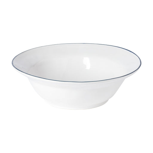 Costa Nova - Beja White Blue Serving Bowl Home & Kitchen