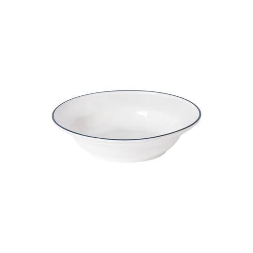 Costa Nova - Beja White Blue Soup/Pasta Plate Home & Kitchen