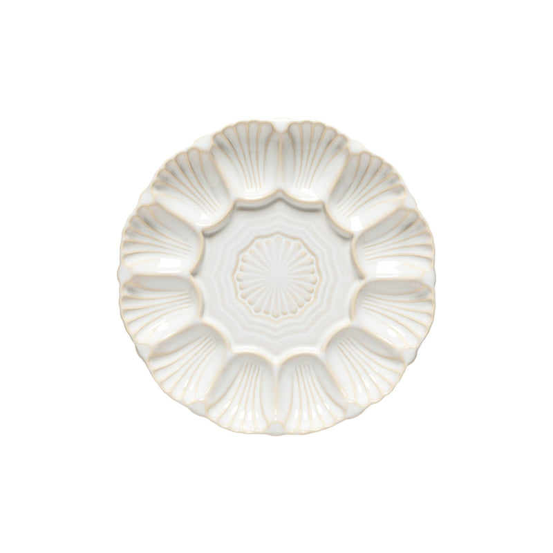 Costa Nova - Cristal White Aperitif Dish Home & Kitchen