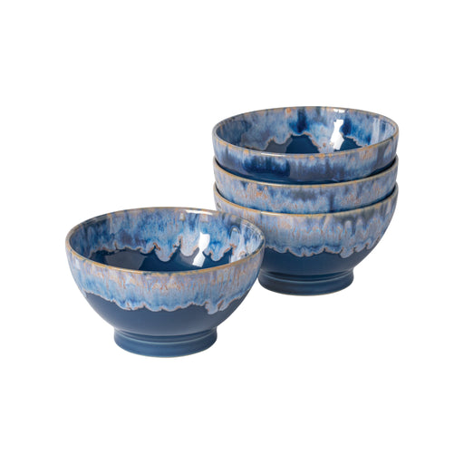 Costa Nova - Grespresso Denim Latte Bowl X4 Home & Kitchen