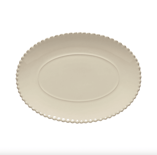 Costa Nova - Pearl Cream Oval Platter Medium Home & Kitchen