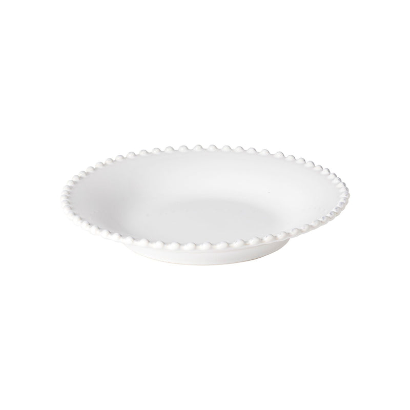 Costa Nova Pearl white soup and pasta plate, 24 cm / 9.5 in