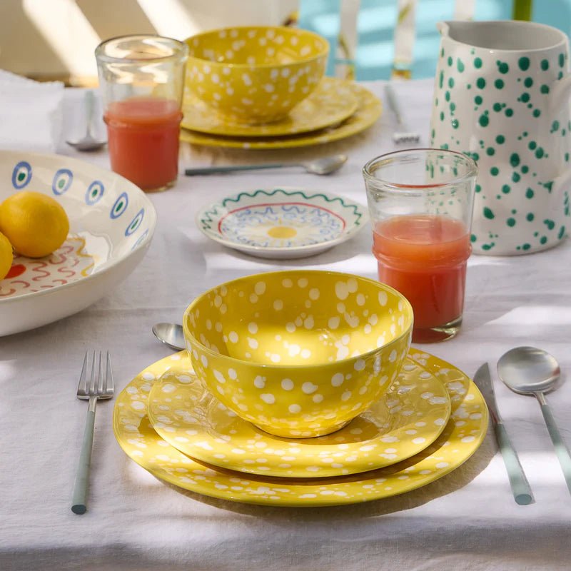Costa Nova - Rafaela Chamomile Salad / Dessert Plate Home & Kitchen