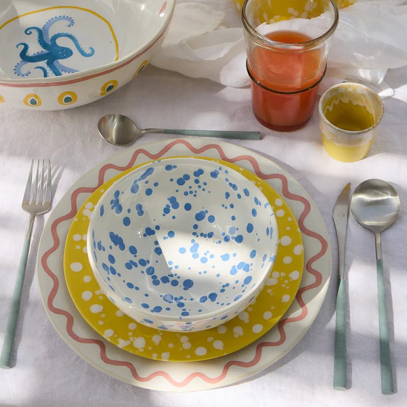 Costa Nova - Rafaela Chamomile Salad / Dessert Plate Home & Kitchen