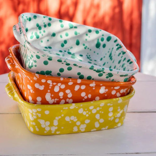 Costa Nova - Rafaela Tangerine Square Baker Home & Kitchen