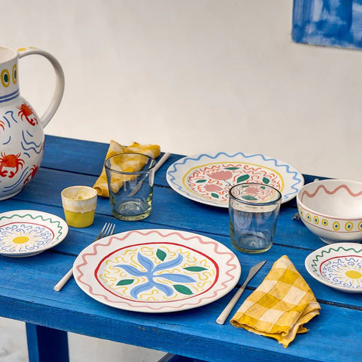 Costa Nova - Summer Bliss Dinner Plate Seaweed Home & Kitchen