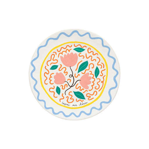Costa Nova - Summer Bliss Dinner Plate Tulip Home & Kitchen