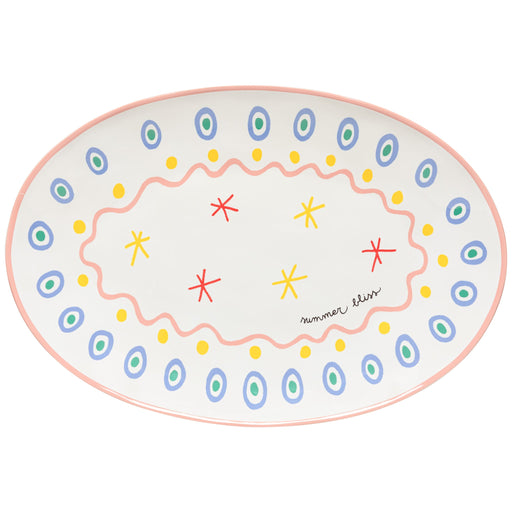 Costa Nova - Summer Bliss Oval Platter Home & Kitchen