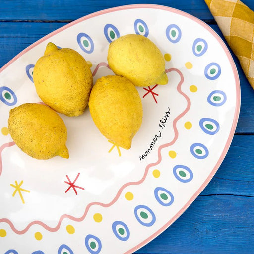 Costa Nova - Summer Bliss Oval Platter Home & Kitchen