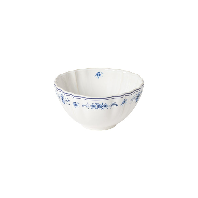 Costa Nova - Vila White - Blue Soup / Cereal Bowl | 6 in Home & Kitchen