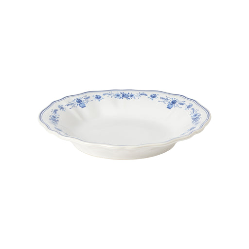 Costa Nova - Vila White - Blue Soup / Pasta Plate | 6 in Home & Kitchen