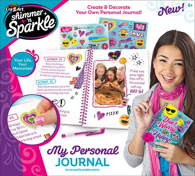 Cra - Z - Art - Shimmer 'N Sparkle My Personal Journal Toys & Games