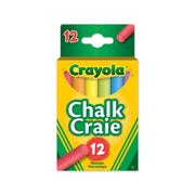 Crayola - Coloured Chalk, 12 Count Arts & Entertainment