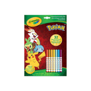 Crayola - COLOURING & ACT PAD, POKEMON Arts & Crafts