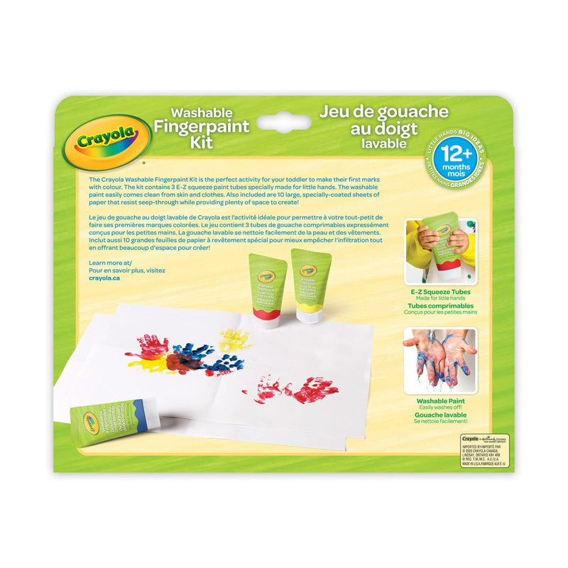 Crayola - Washable Fingerpaint Kit Toys & Games